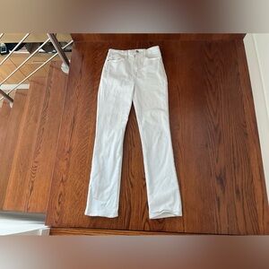 Frame white jeans